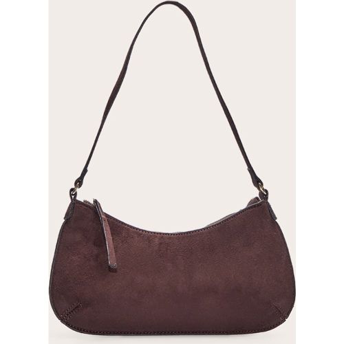 Sac à main style baguette en suédine - PrettyLittleThing - Modalova