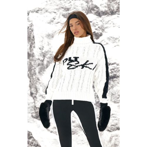 SKI Pull oversize en jacquard & , & - PrettyLittleThing - Modalova