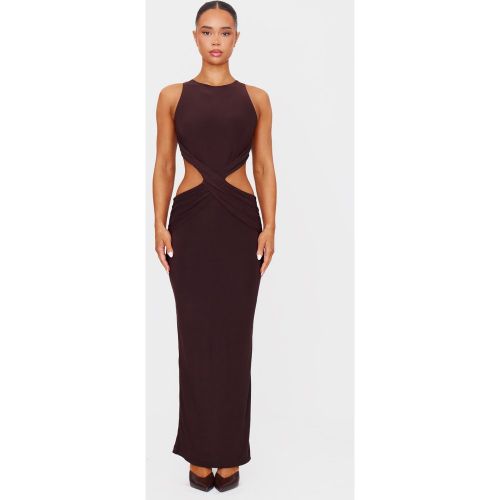 Robe longue moulante doublée à torsade devant - PrettyLittleThing - Modalova