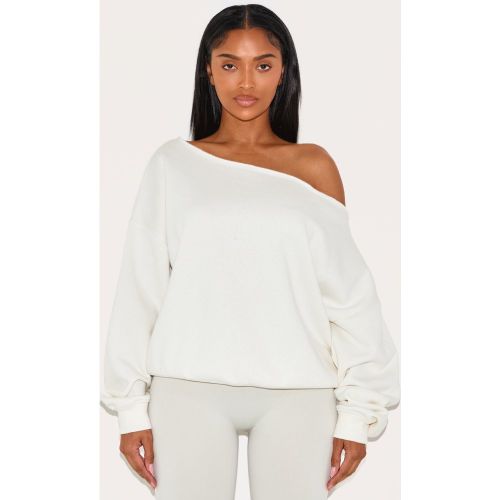 Shape Sweat ample en sweat à ourlet élimé - PrettyLittleThing - Modalova