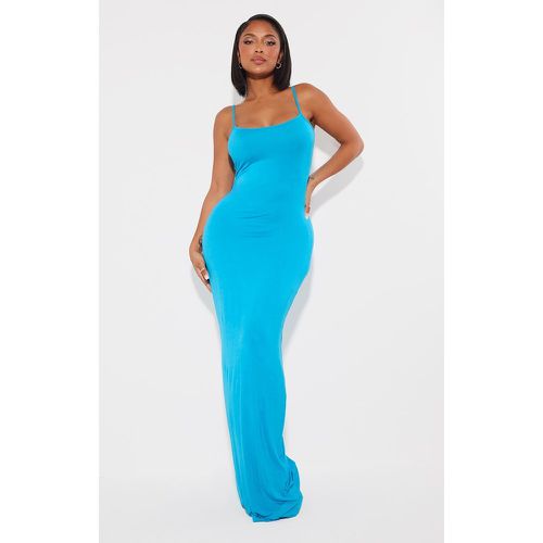 Shape Robe longue en jersey bleu à bretelles - PrettyLittleThing - Modalova