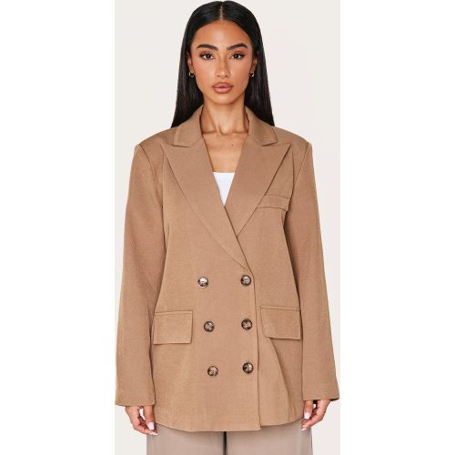 Petite Blazer deluxe doublé à double boutonnière - PrettyLittleThing - Modalova