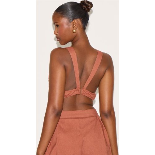 Haut tissé à dos ouvert - PrettyLittleThing - Modalova