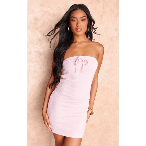 Robe moulante bustier nouée devant - PrettyLittleThing - Modalova