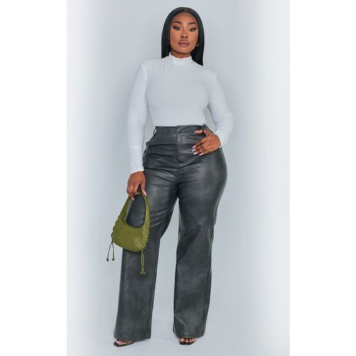 Plus Pantalon droit délavé - PrettyLittleThing - Modalova