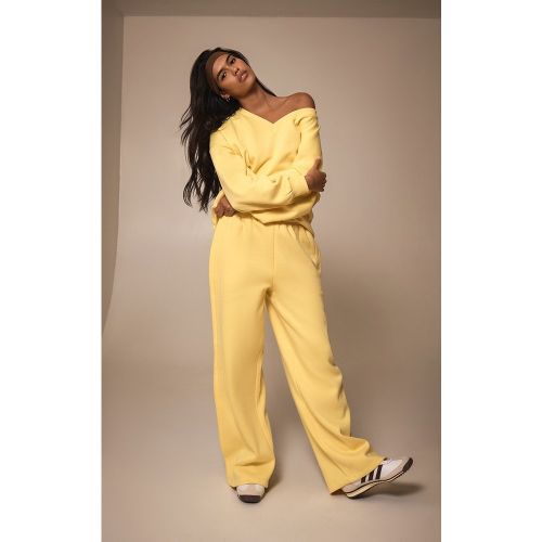 Pantalon de jogging ample à plis - PrettyLittleThing - Modalova