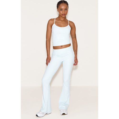 Petite Blue Sculpt Détail Contrasté Yoga Pants - PrettyLittleThing - Modalova