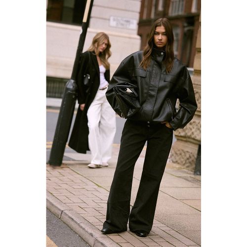 Jean large à taille basse | Taille 38 - PrettyLittleThing - Modalova