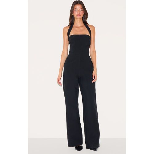 Combinaison Haut de Gamme Tissée Dos Nu Jambe Large - PrettyLittleThing - Modalova
