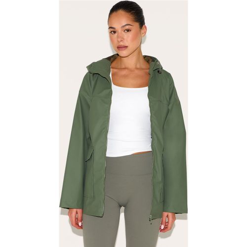 Veste Zippée et Imperméable à Capuche - PrettyLittleThing - Modalova