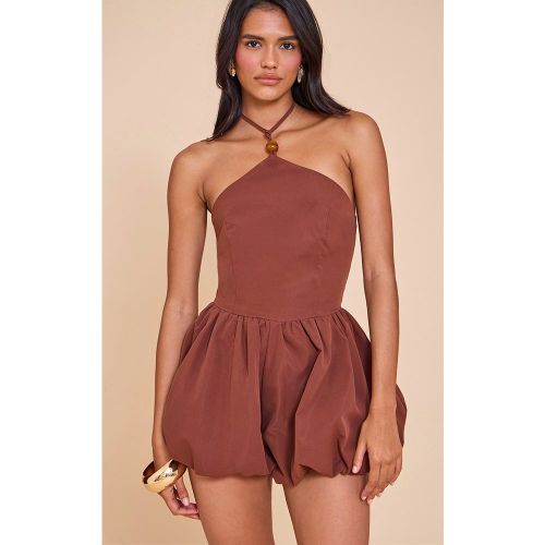 Combishort bouffant à dos nu - PrettyLittleThing - Modalova