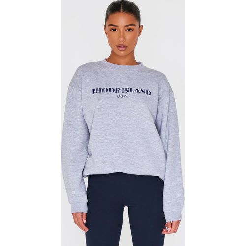 Sweat imprimé "Rhode Island" - PrettyLittleThing - Modalova