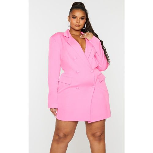 Plus Robe blazer structurée à double boutonnière - PrettyLittleThing - Modalova