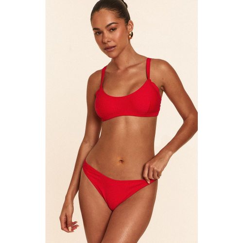 Haut de maillot de bain à col rond - PrettyLittleThing - Modalova