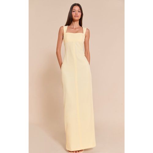 Robe de tailleur longue tissée à bretelles fines - PrettyLittleThing - Modalova