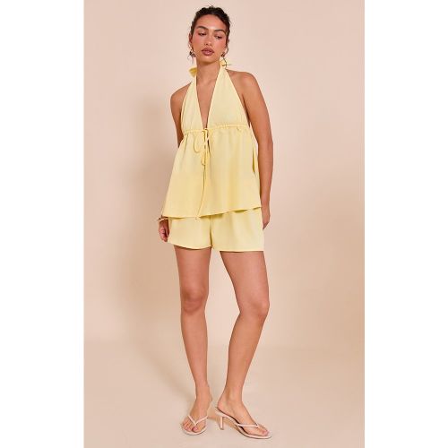 Short fluide tissé à taille mi-haute - PrettyLittleThing - Modalova