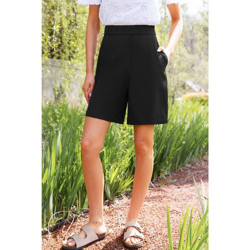 Short droit longueur genou noir - CUPSHE - Modalova