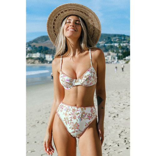 Bikini taille haute à col en cœur romantique - CUPSHE - Modalova