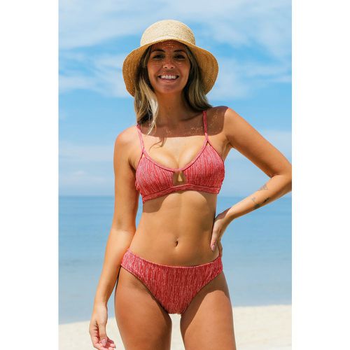 Bikini taille standard découpé corail - CUPSHE - Modalova