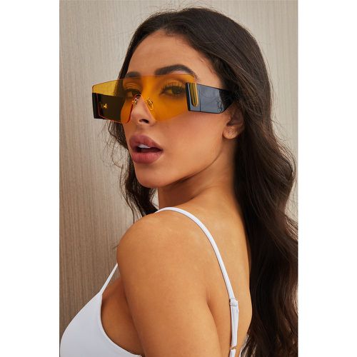 Lunettes de soleil sportives sans monture à verres - CUPSHE - Modalova