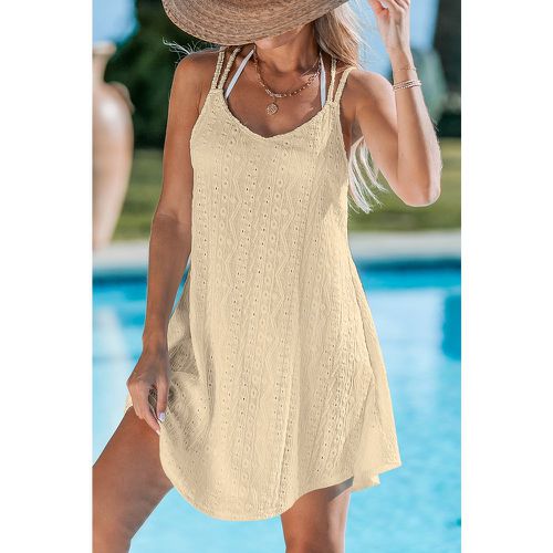 Robe cover up courte à col scoop et sans manches - CUPSHE - Modalova