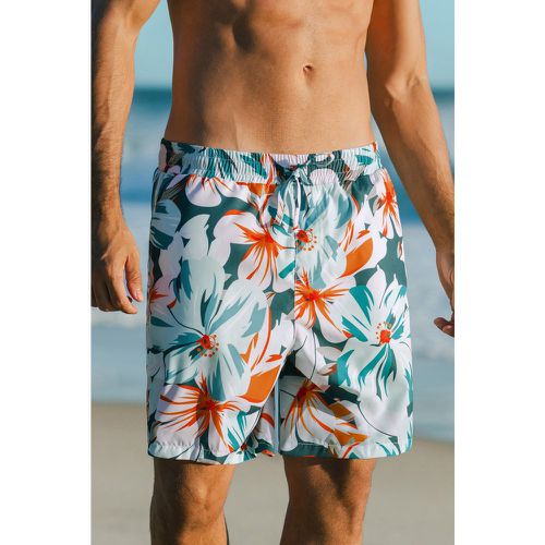 Short de bain pour hommes floral tropical - CUPSHE - Modalova