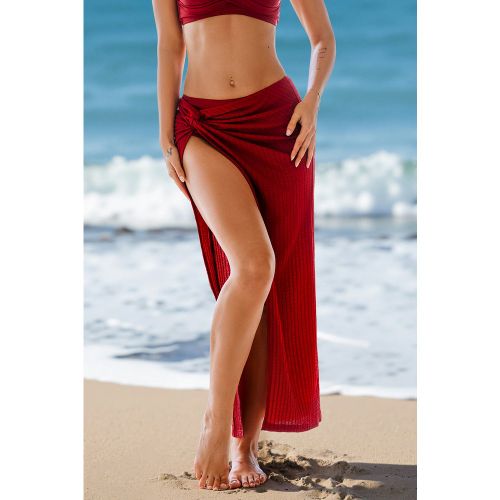 Paréo cover up fendu sur le côté - CUPSHE - Modalova