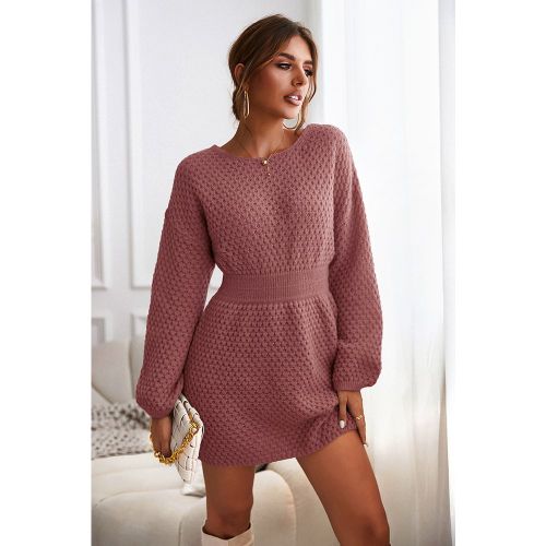 Robe pull courte en tricot texturé - CUPSHE - Modalova