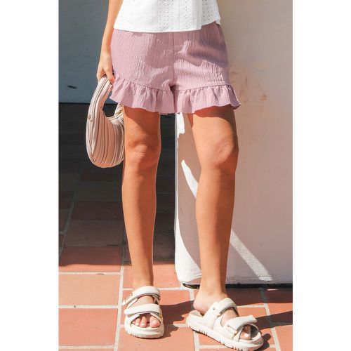 Short à jambes larges et volants - CUPSHE - Modalova