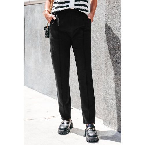 Pantalon skinny en jersey noir - CUPSHE - Modalova