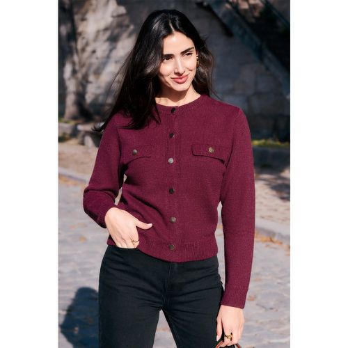 Cardigan à manches longues avec boutons - CUPSHE - Modalova