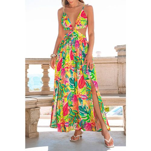 Robe longue tropicale sans manches - CUPSHE - Modalova