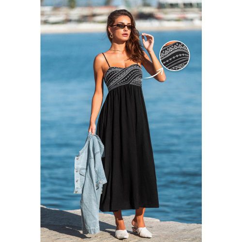 Robe longue tissée sans manches - CUPSHE - Modalova