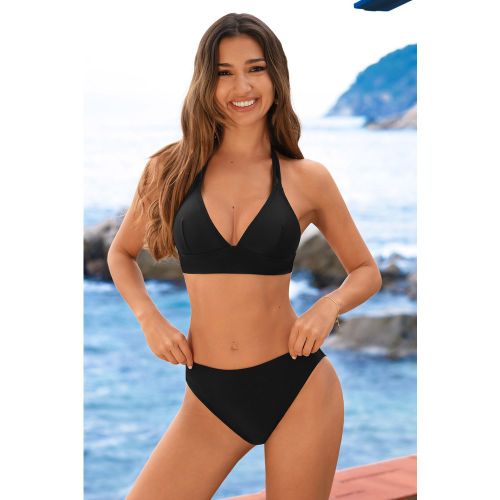 Bikini à col diamant et taille moyenne - CUPSHE - Modalova