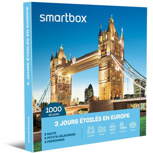 Jours étoilés en Europe - Coffret Cadeau Séjour - SMARTBOX - Modalova
