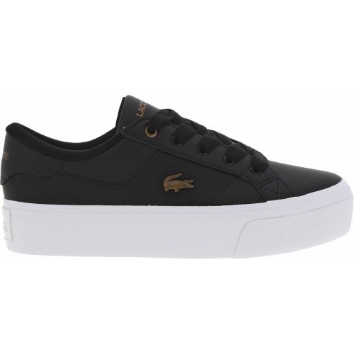 Baskets cuir plateforme - Lacoste - Modalova