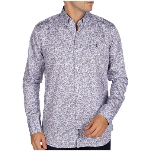 Chemise imprimée fantaisie FLEURIE - SHILTON - Modalova