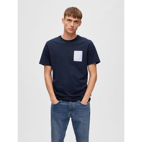 T-Shirt Imprimé graphique - Selected Homme - Modalova