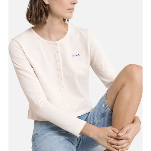 Cardigan col rond en fine maille TOLBIAC - MAISON LABICHE - Modalova