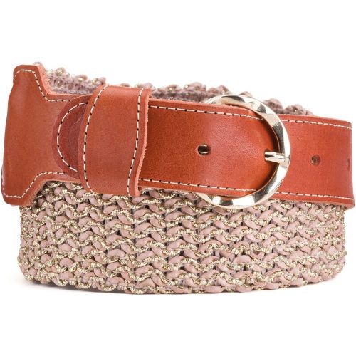 Ceinture bimatière TERRE CUITE - Des Petits Hauts - Modalova