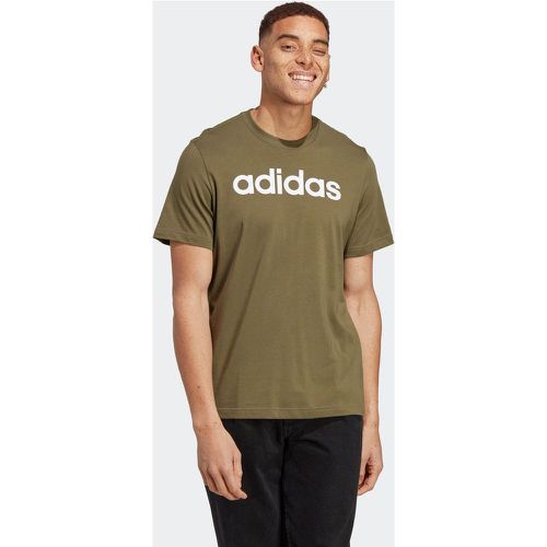 T-shirt avec logo brodé linéaire en jersey Essentials - adidas performance - Modalova