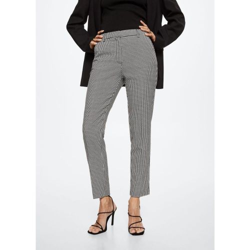 Pantalon de costume skinny pied-de-poule - Mango - Modalova