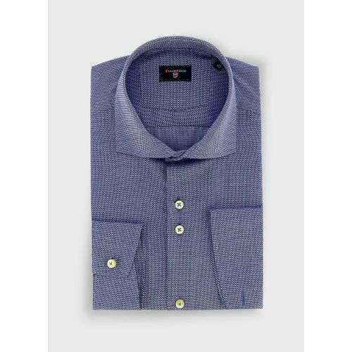 Chemise slim col italien - STANBRIDGE - Modalova