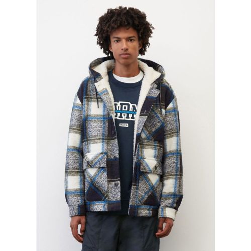 Surchemise en laine de coupe Relaxed Fit Avec doublure en peluche douillette - MARC O’POLO DENIM - Modalova