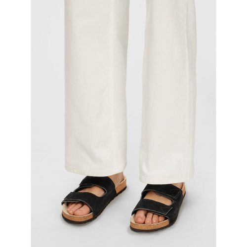 Mules plates Daim - Selected Femme - Modalova