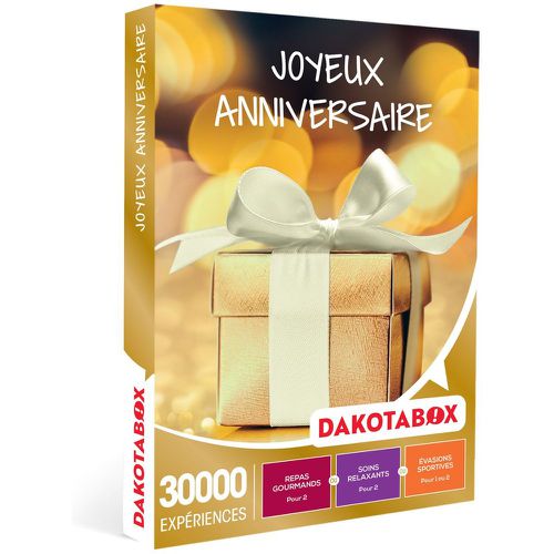 Joyeux anniversaire - Coffret Cadeau Multi-Activités - DAKOTABOX - Modalova