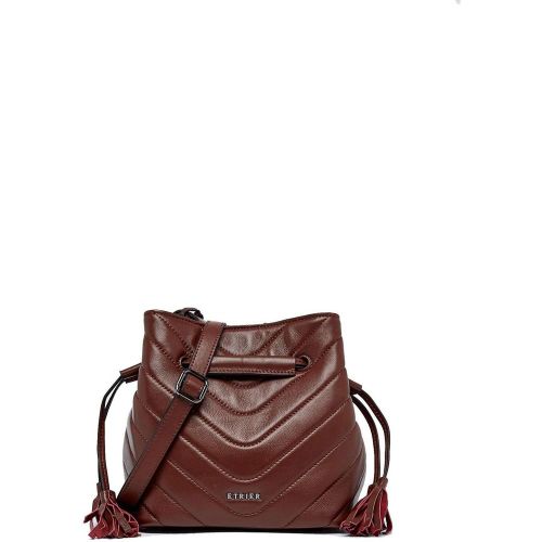 Sac bandoulière Rafale cuir - ETRIER - Modalova