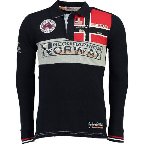 Polo manches longues droit Kerad - geographical norway - Modalova