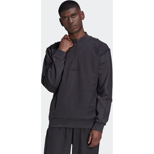 Sweat-shirt à zip 1/4 Loopback - adidas Originals - Modalova