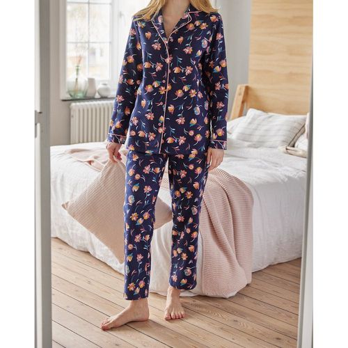 Pyjama manches longues en flanelle coton - DAMART - Modalova